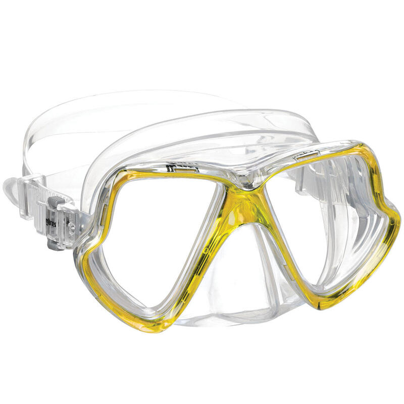 Set snorkeling Mares AQ - WAHOO, Galben