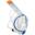 Masca full face snorkeling Mares AQ - SEA VU DRY Clear, Albastru, L-XL