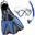 Set snorkeling Mares AQ - X-ONE PIRATE, Albastru, S