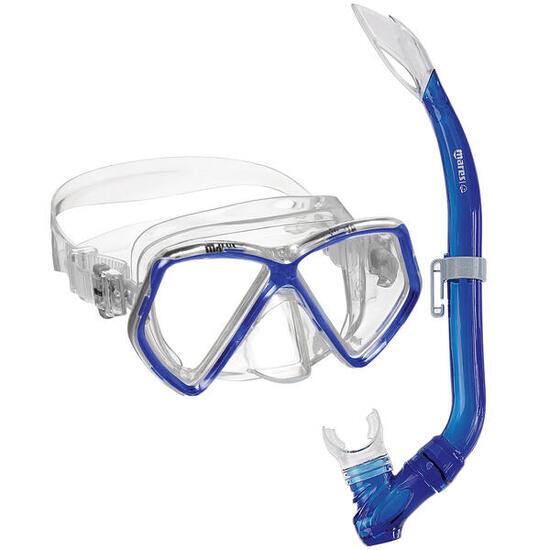 Ensemble MARES PIRATE (masque enfant + tuba) trans/rose