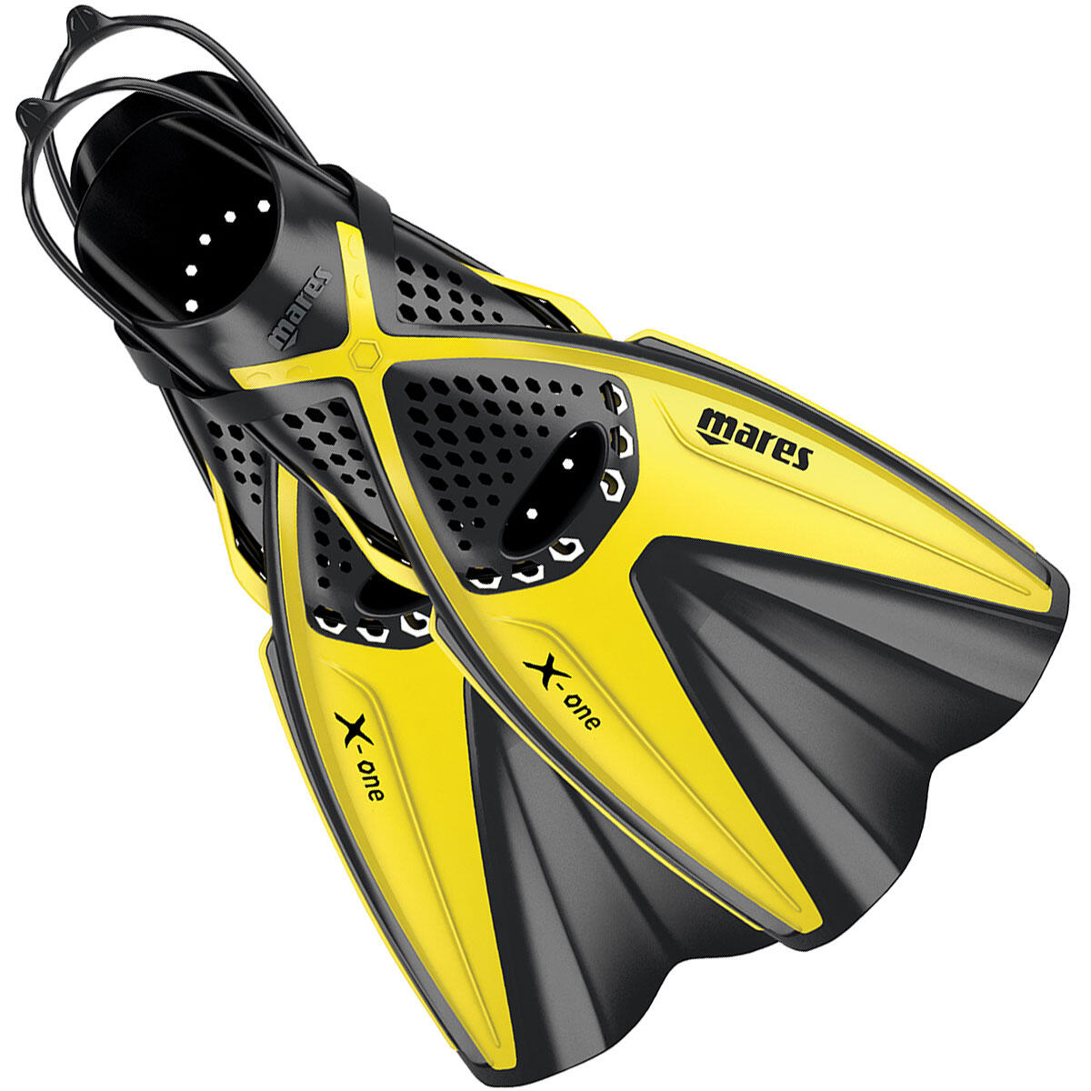 Conjunto Snorkeling Adulto X-One Marea Máscara Barbatanas Tubo Channel Thrust 3/5