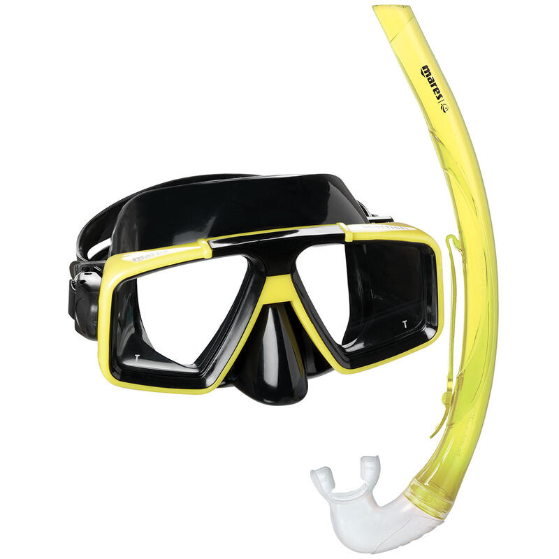 Set snorkeling Mares AQ - STARFISH Black