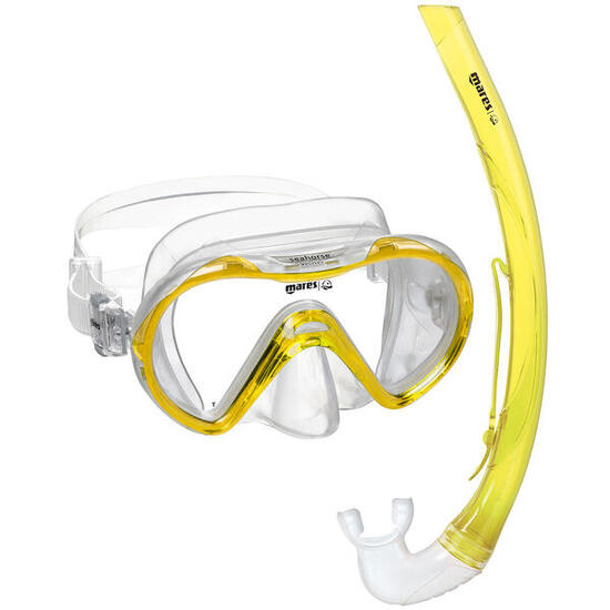 Set snorkeling per bambini Mares Combo Seahorse