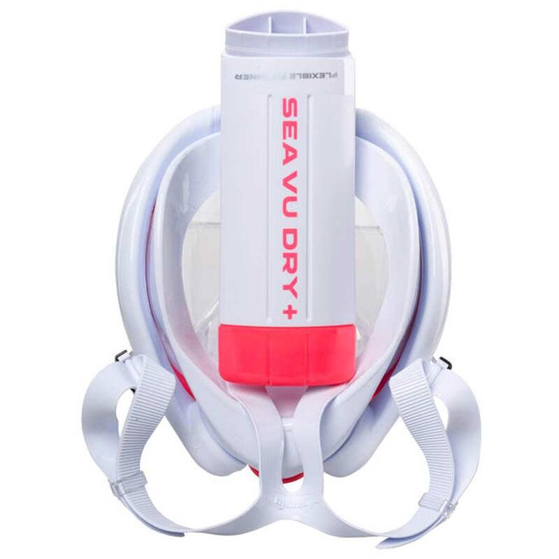 Masca full face snorkeling Mares AQ - SEA VU DRY White, Roz, S-M