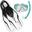 Set snorkeling Mares AQ - NATEEVA, Alb, S-M