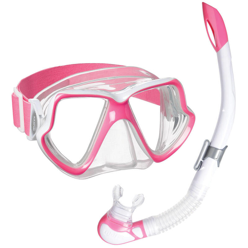 Set snorkeling Mares AQ - WAHOO NEON, Roz