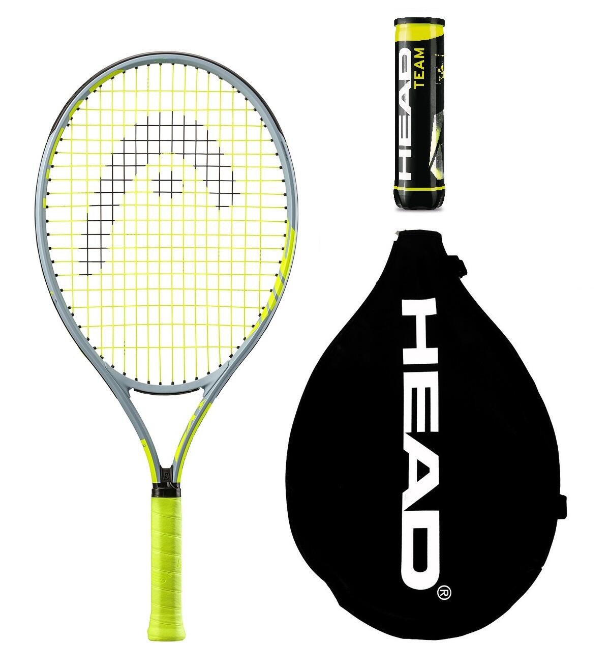 HEAD Head Extreme 25 Junior Tennis Racket + 3 Tennis Balls