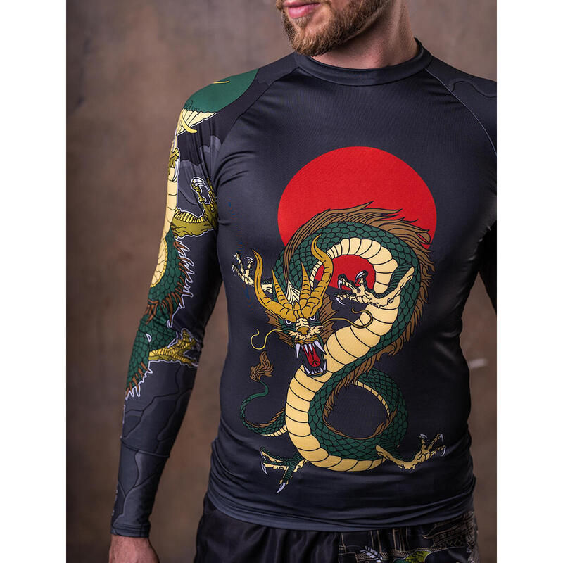 Funkční tričko s dlouhým rukávem, pánské, Dragon, CHKTPS