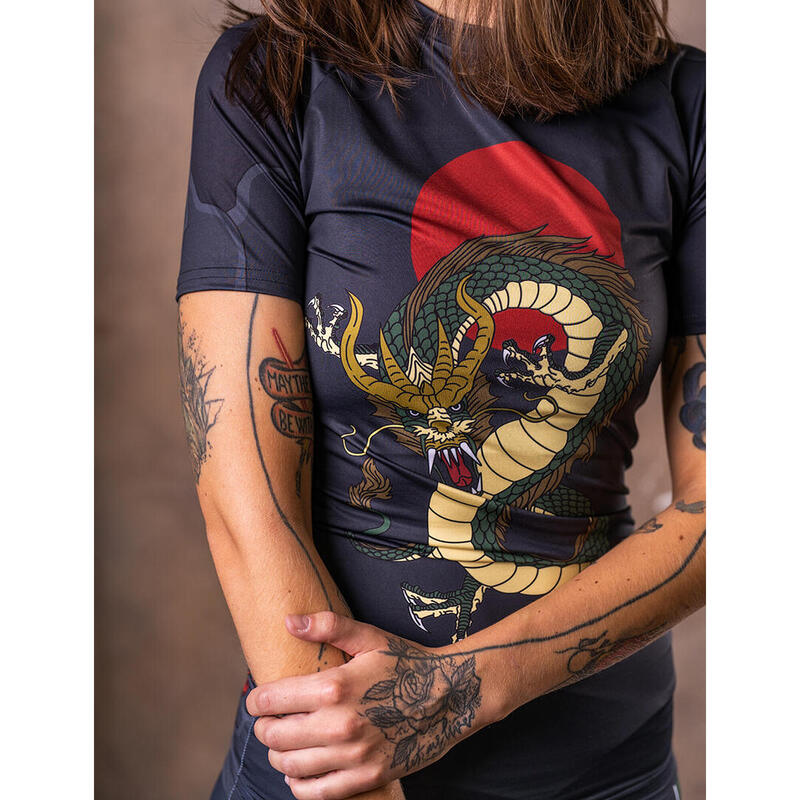 Funkční tričko s krátkým rukávem, dámské, Dragon, CHKTPS