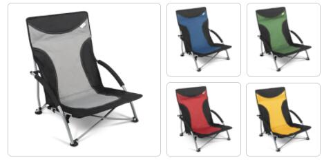Kampa Sandy Low Chair - Ember Red 2/2