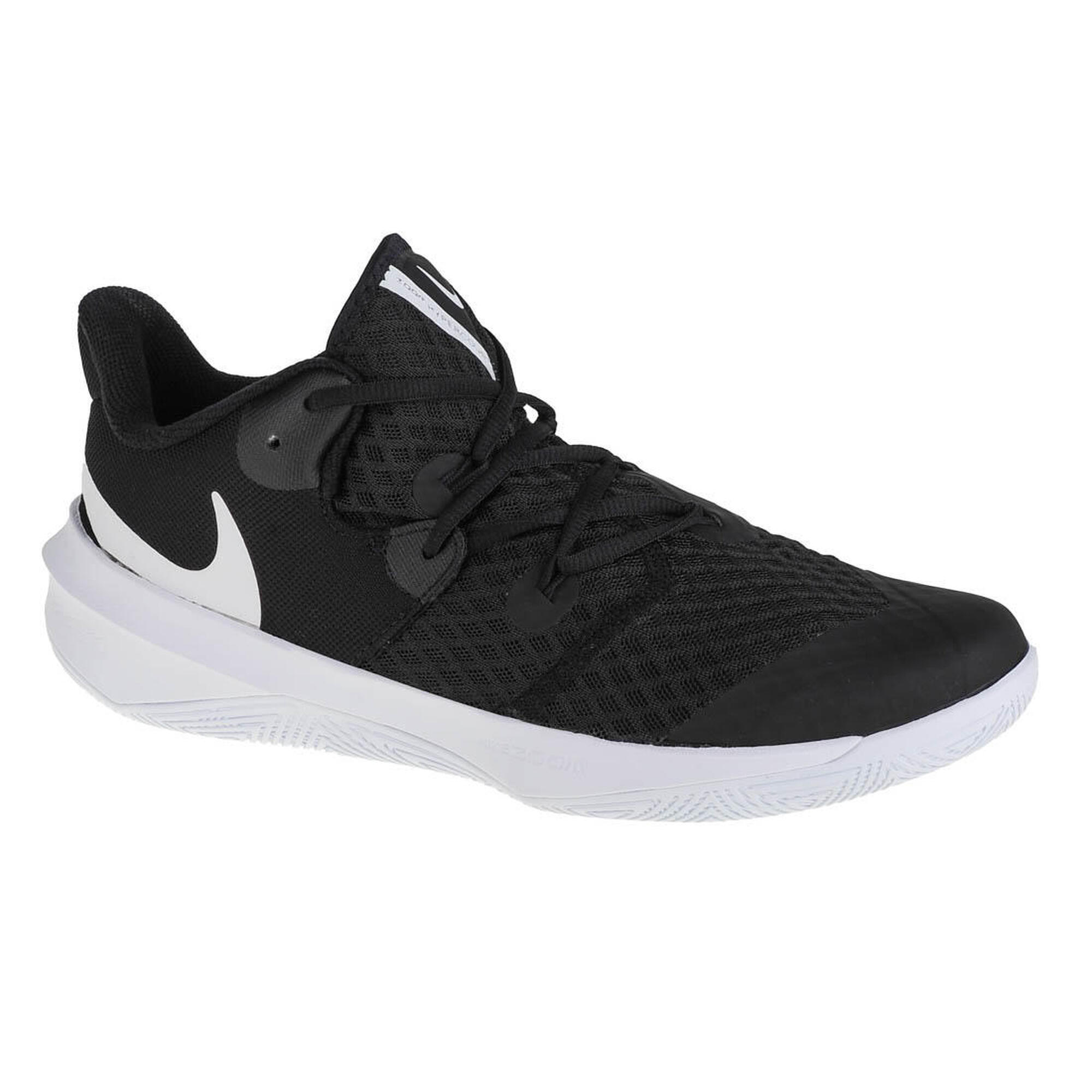 Nike - Chaussures De Volleyball Pour Femmes W Zoom Hyperspeed Court - Chaussures De Sport - Blanc|noir - 44,5 - Decathlon