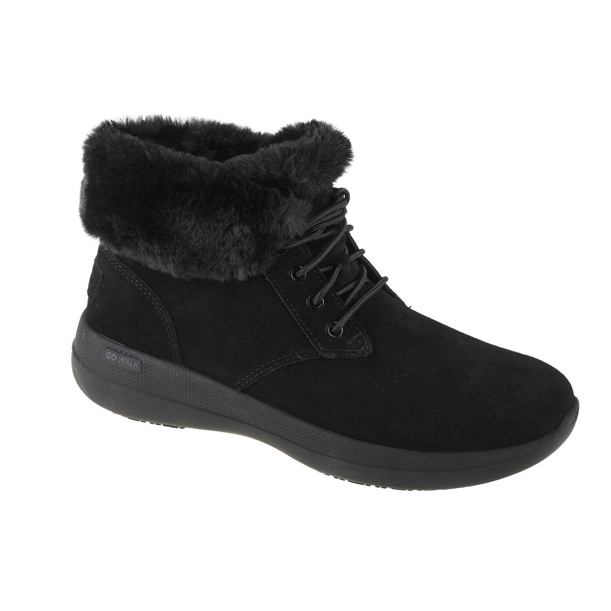 Skechers - Chaussures D'Hiver Pour Femmes Go Walk Stability - Bottines - Noir - 38 - Decathlon