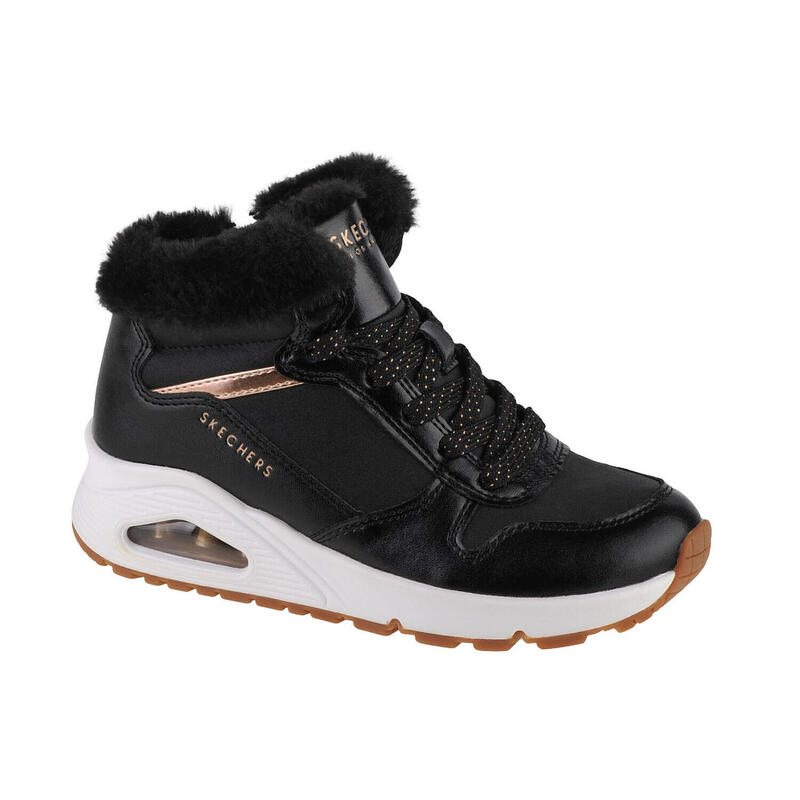 Botas Niña Skechers Uno Cozy On Air Negro