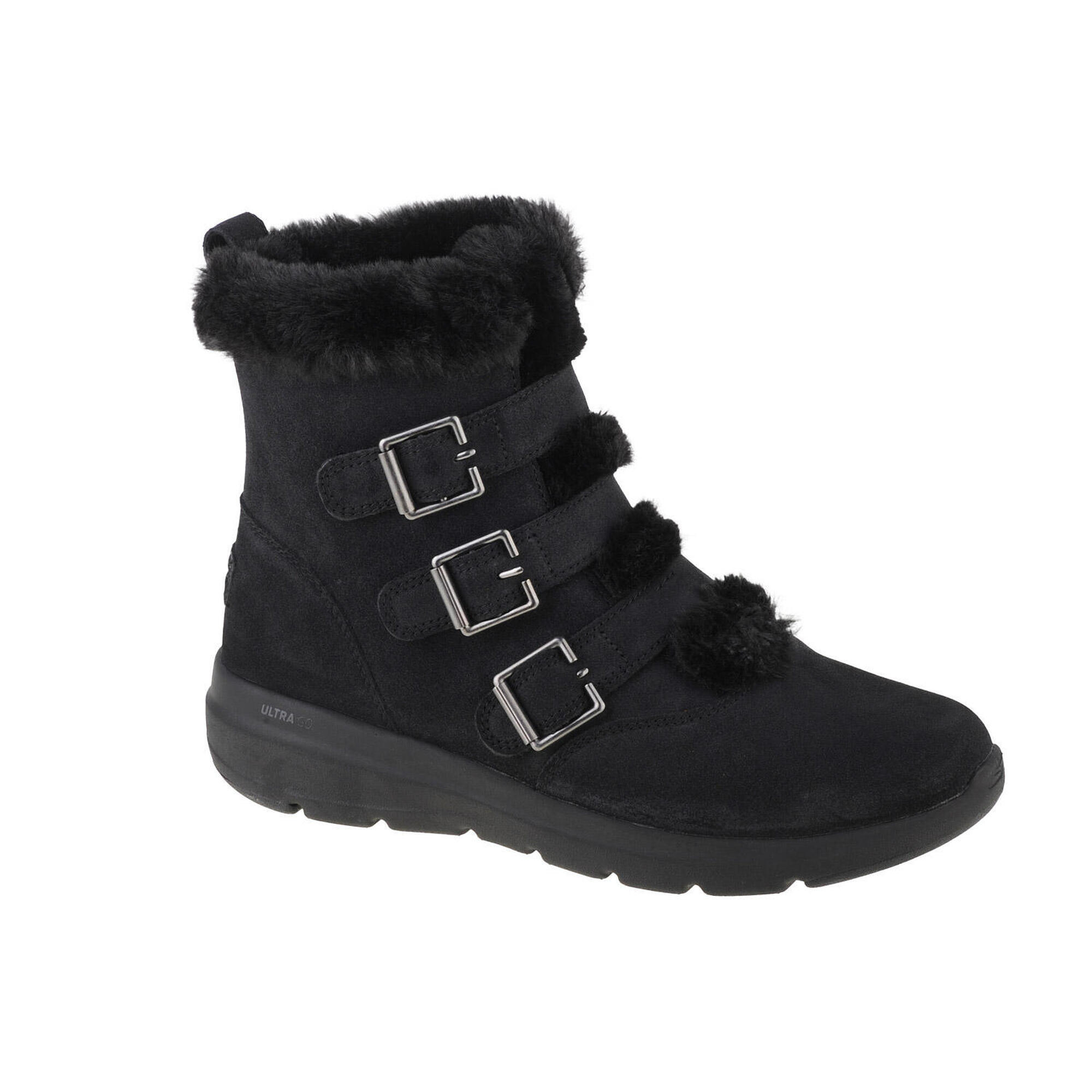 Skechers - Chaussures D'Hiver Pour Femmes Glacial Ultra - Buckle Up - Bottines - Noir - 37,5 - Decathlon