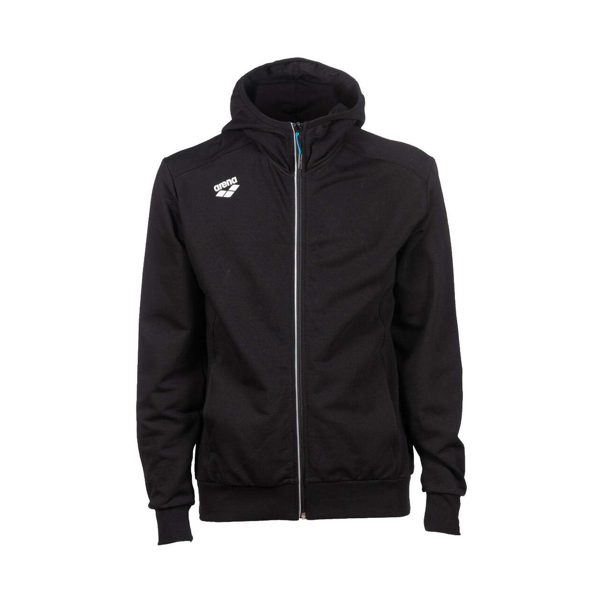 Arena - Sweatshirt À Capuche Arena Team Panel - Sweat-shirt - Blanc|noir - Decathlon
