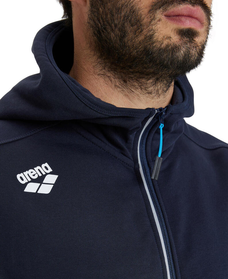 Bluza na basen męska Arena Team Hooded Jacket Panel