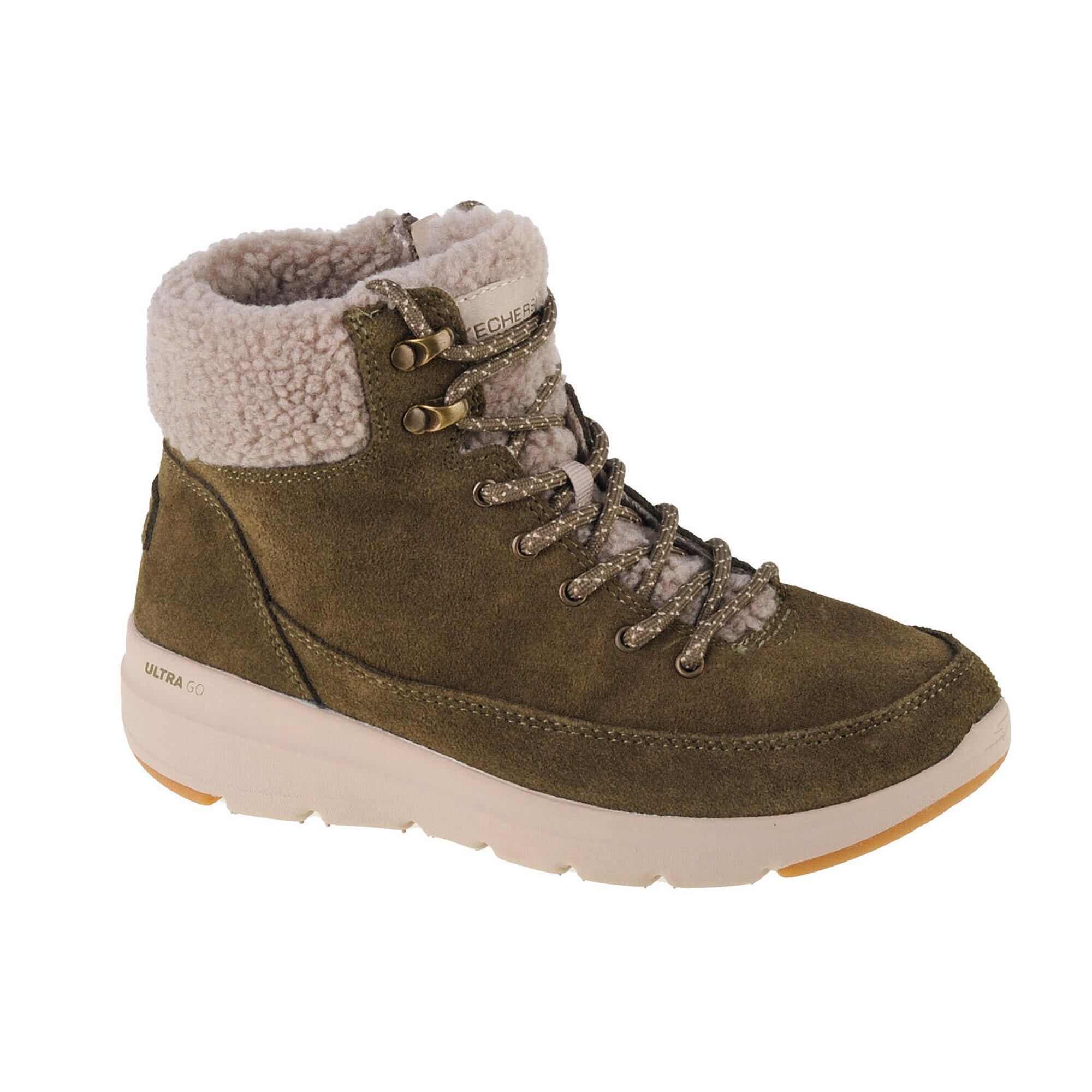 Skechers - Chaussures D'Hiver Pour Femmes Glacial Ultra - Woodlands - Bottines - Vert - 36 - Decathlon