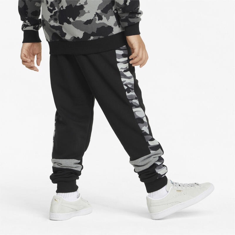 Essentials+ camouflagebroek voor jongeren PUMA Black