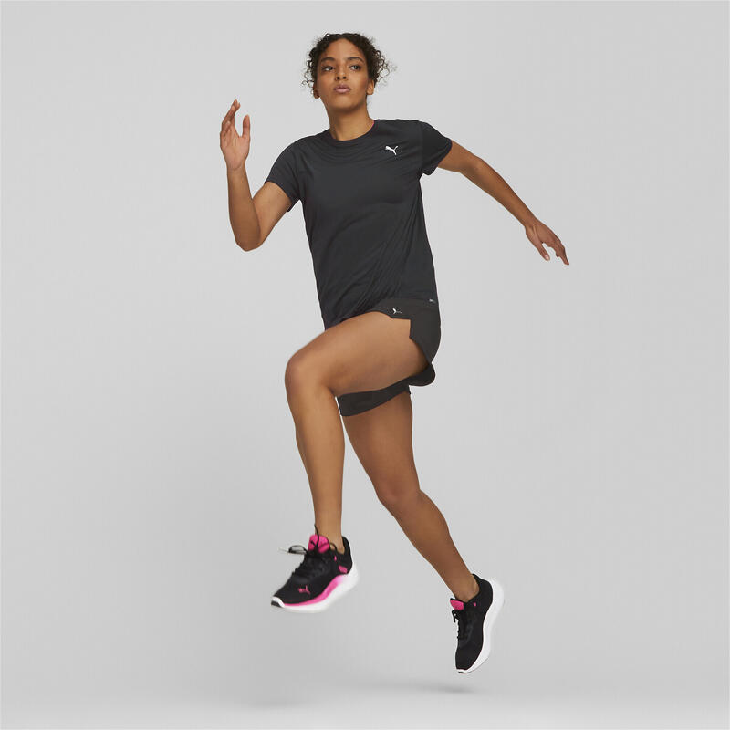 T-shirt de running à manches courtes Favourite Femme PUMA Black