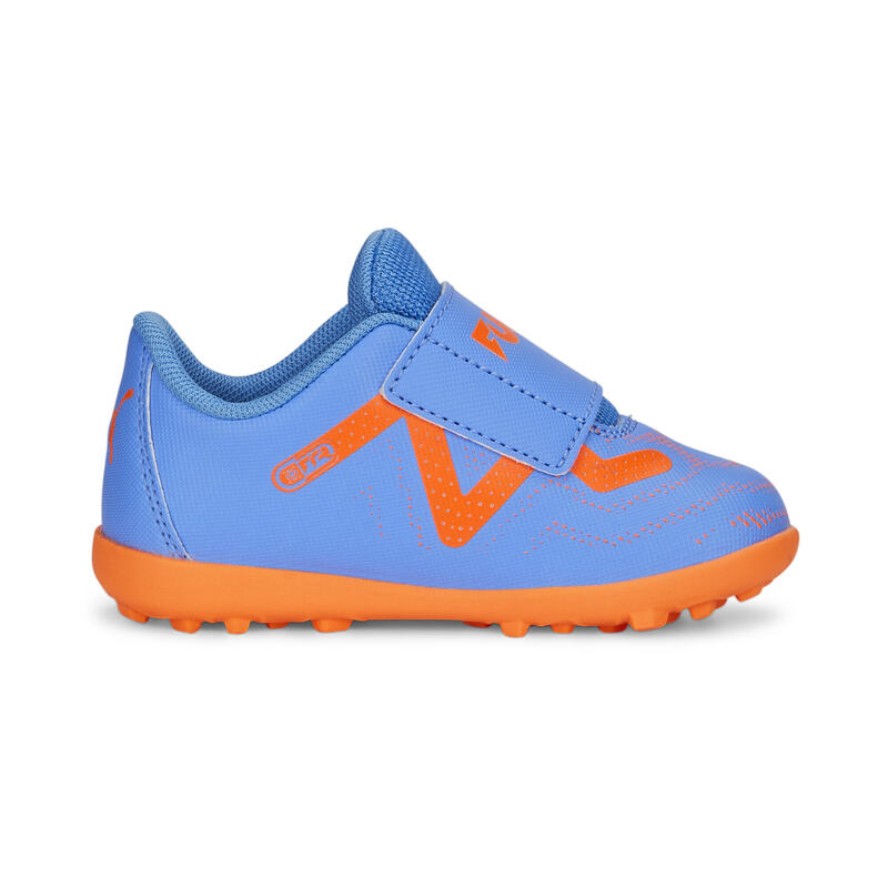 Botas de fútbol Bebés FUTURE Play TT V PUMA Blue Glimmer White Ultra Orange