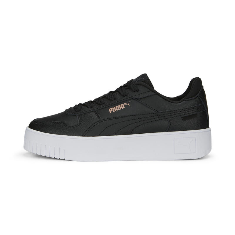 Carina Street Sneakers Damen PUMA Black Rose Gold White Metallic