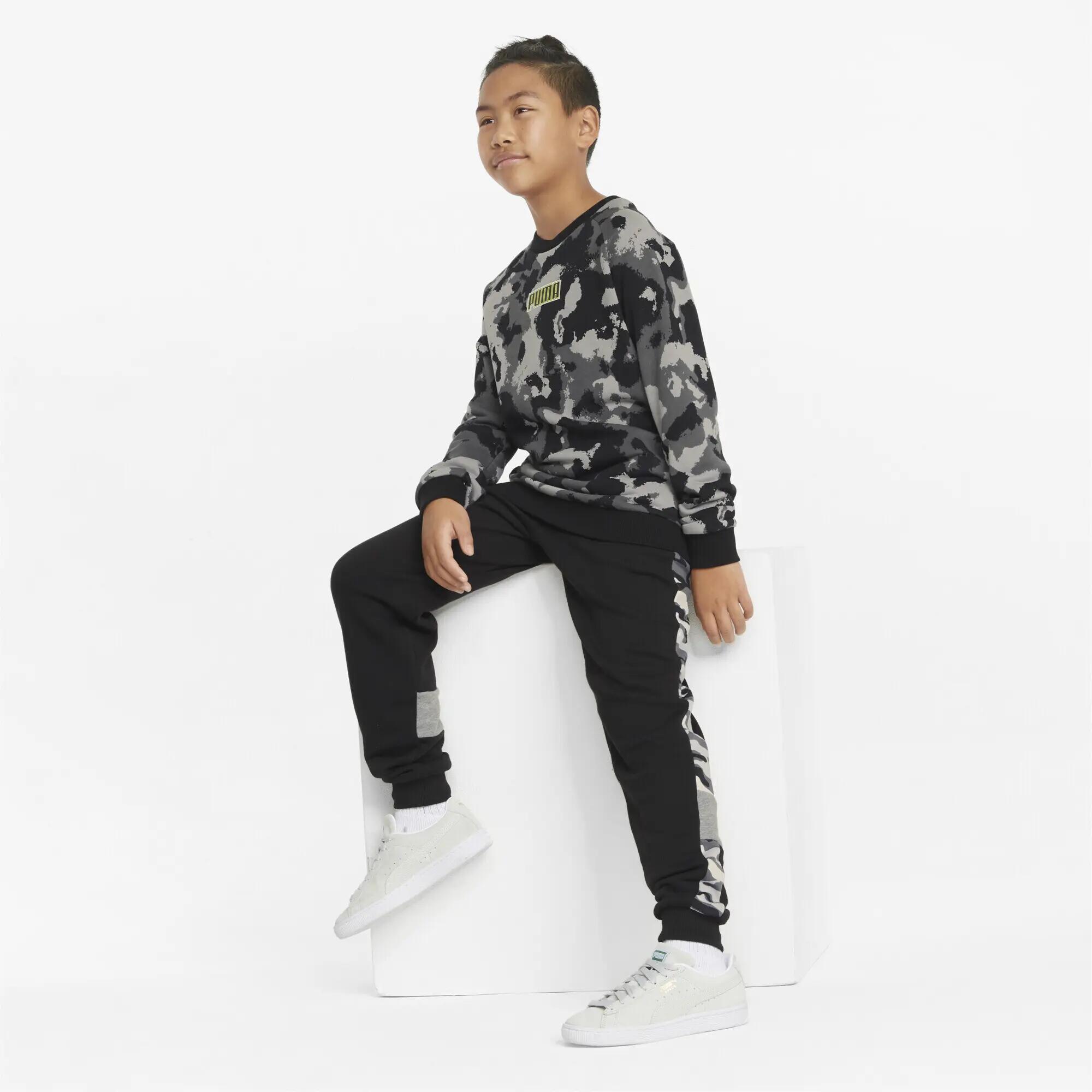 Pantalones Niños Essentials+ Camo PUMA Black 4/6