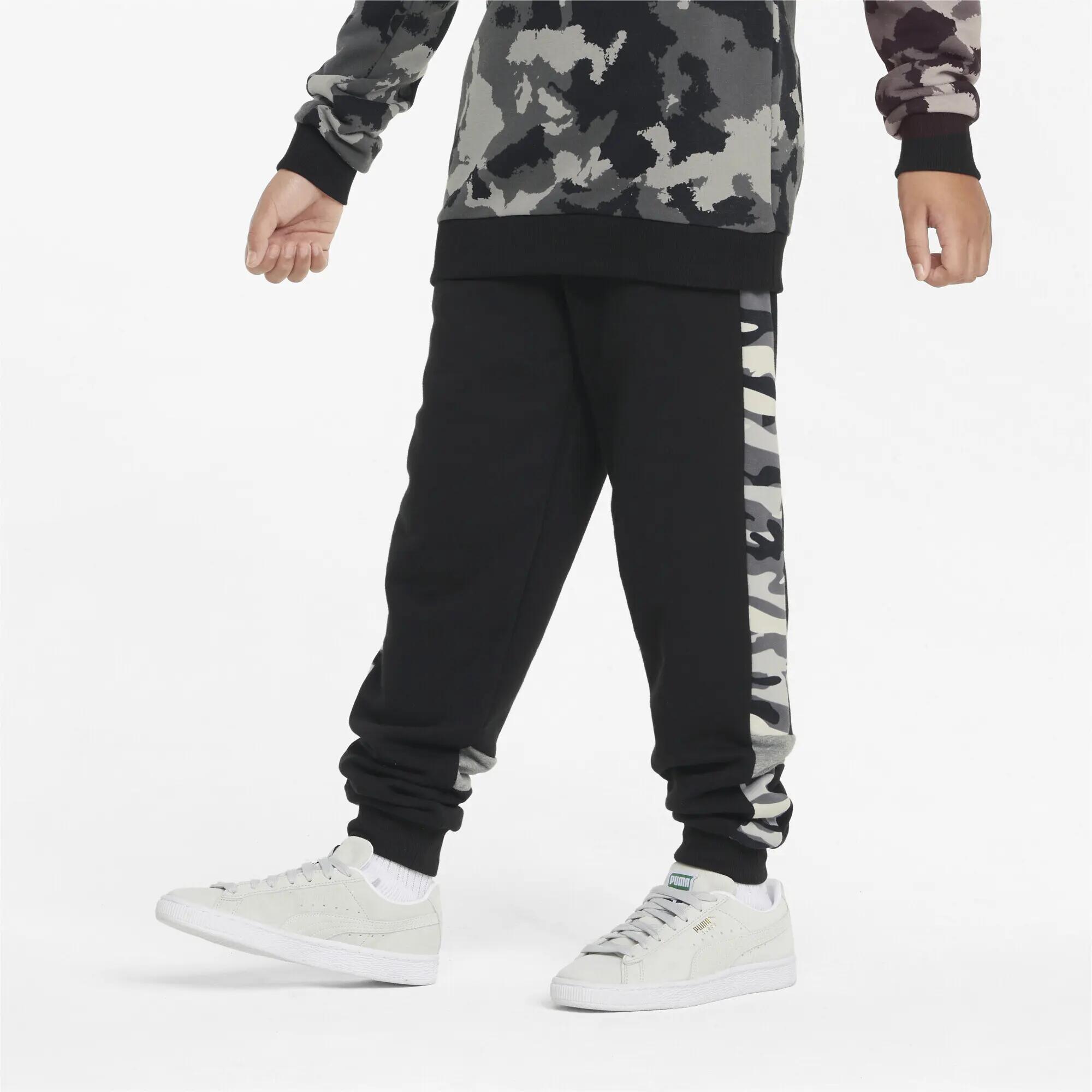 Pantalones Niños Essentials+ Camo PUMA Black 2/6