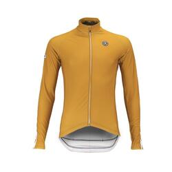 Fietstrui Lange Mouw 'Boom' Jersey Flemmish Gold