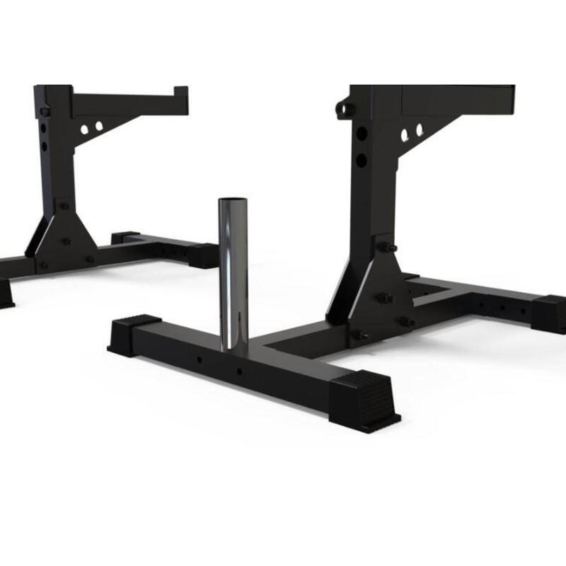 Supports pour cage à squats Chrono Pro Line WLX-3000 - 300 kg - Noir