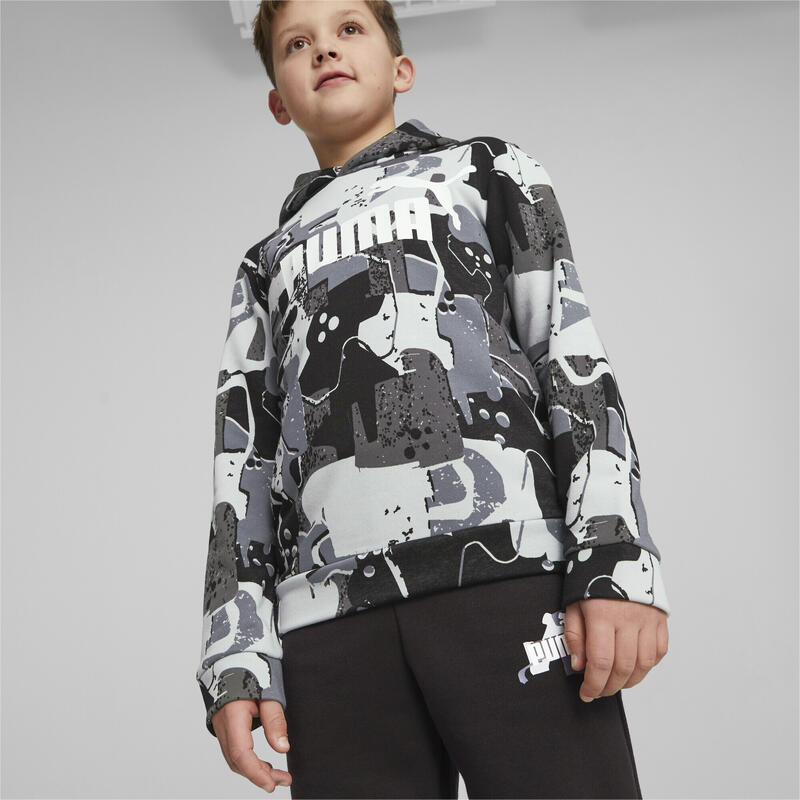 Essentials+ Street Art hoodie met print voor jongeren PUMA