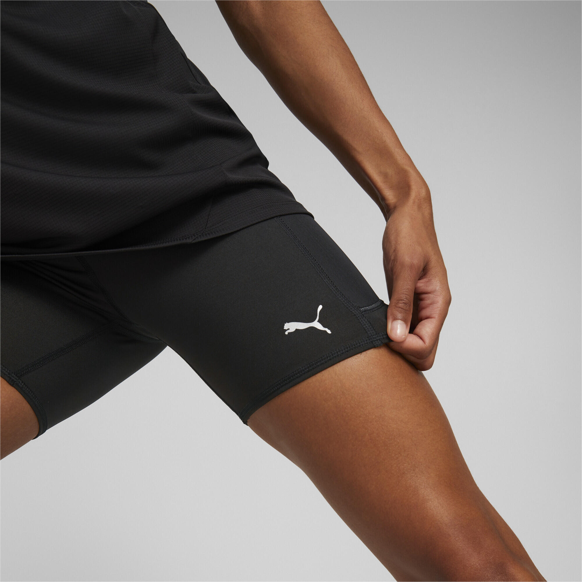 Shorts da running aderenti RUN FAVOURITE da donna PUMA Black 4/7