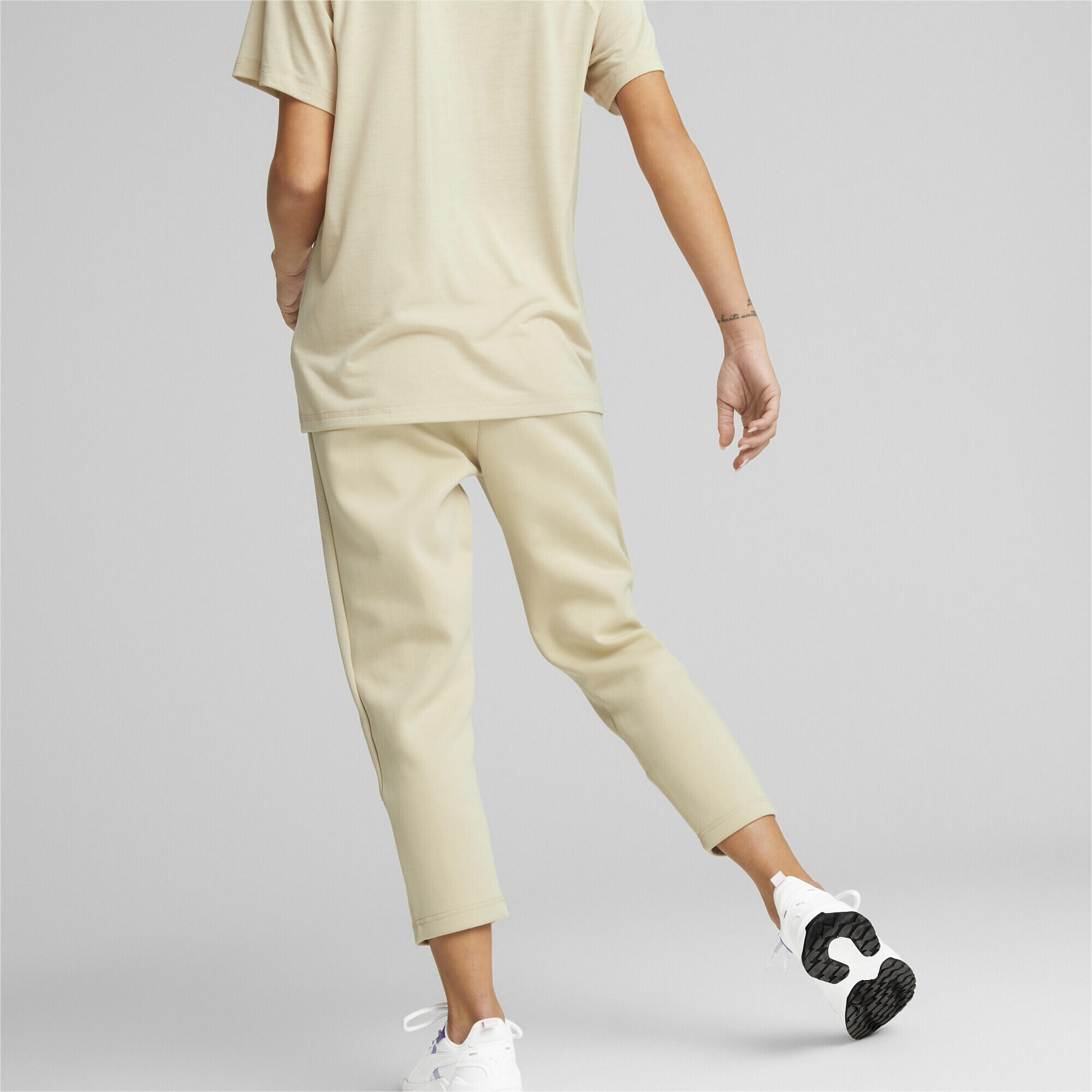 Spodnie Dresowe Sportowe Damskie Puma Evostripe 3/7