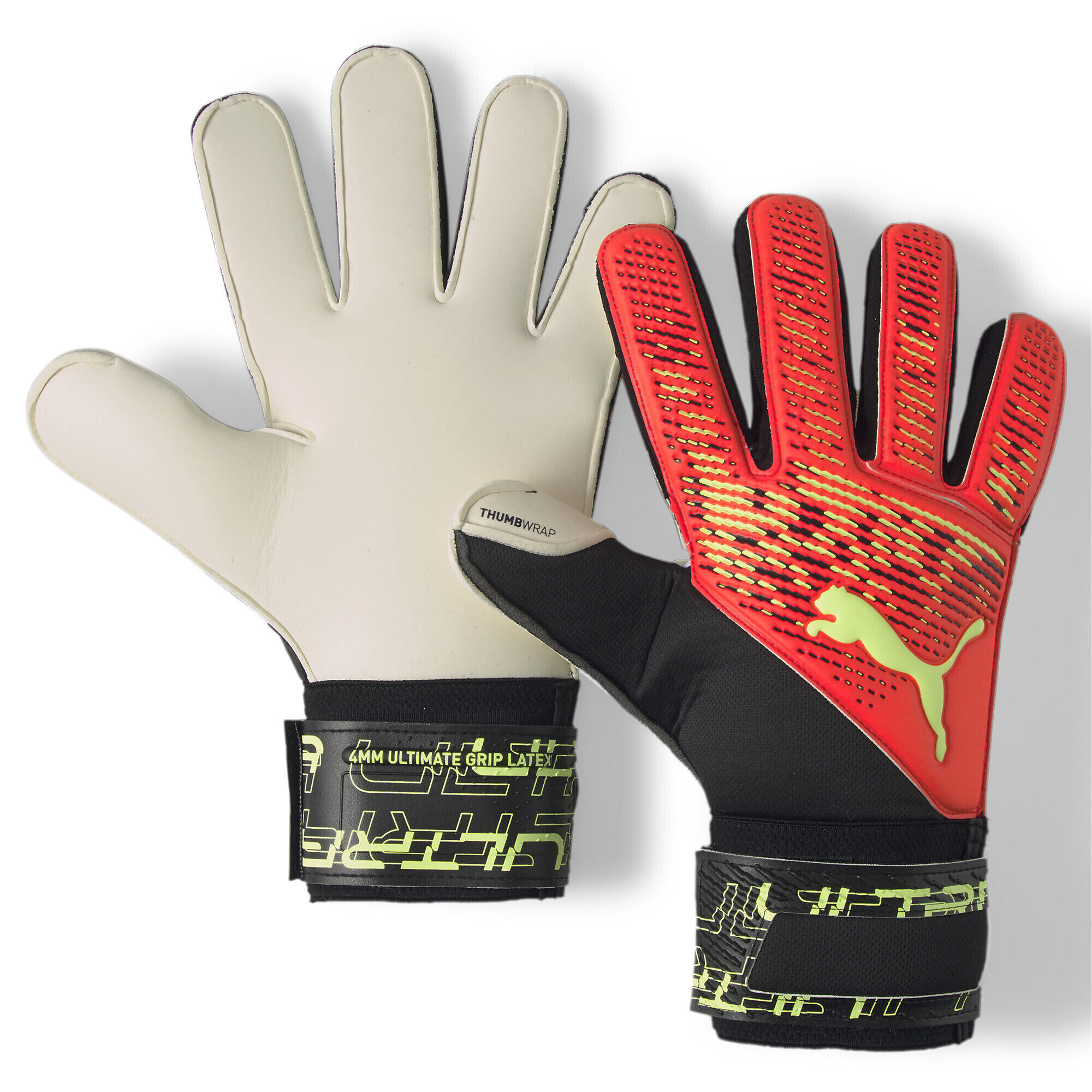 Puma - Gants De Gardien Ultra Grip 2 Rc Puma - Gants De Gardien - Jaune|orange - 8 À 10 Ans - Decathlon