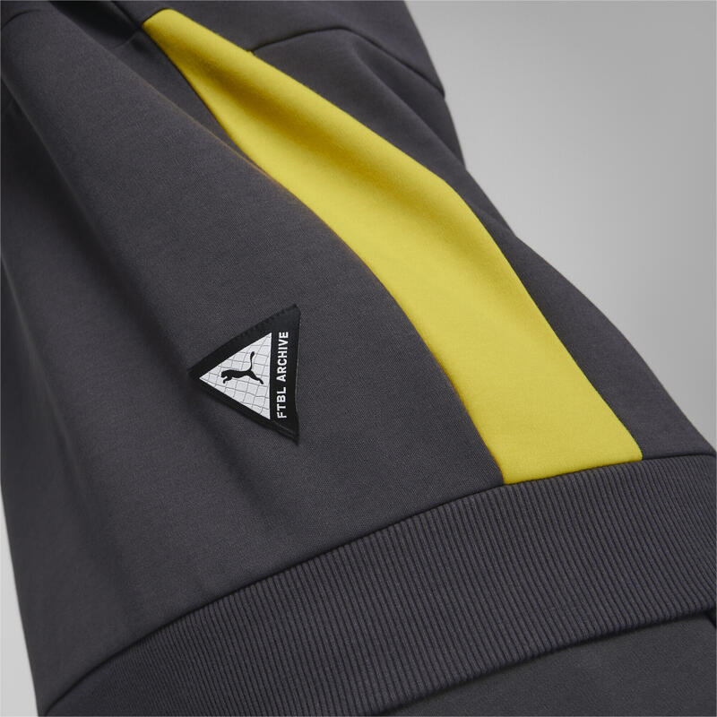 Borussia Dortmund ftblArchive Sweatshirt Herren PUMA Flat Dark Gray Cyber Yellow