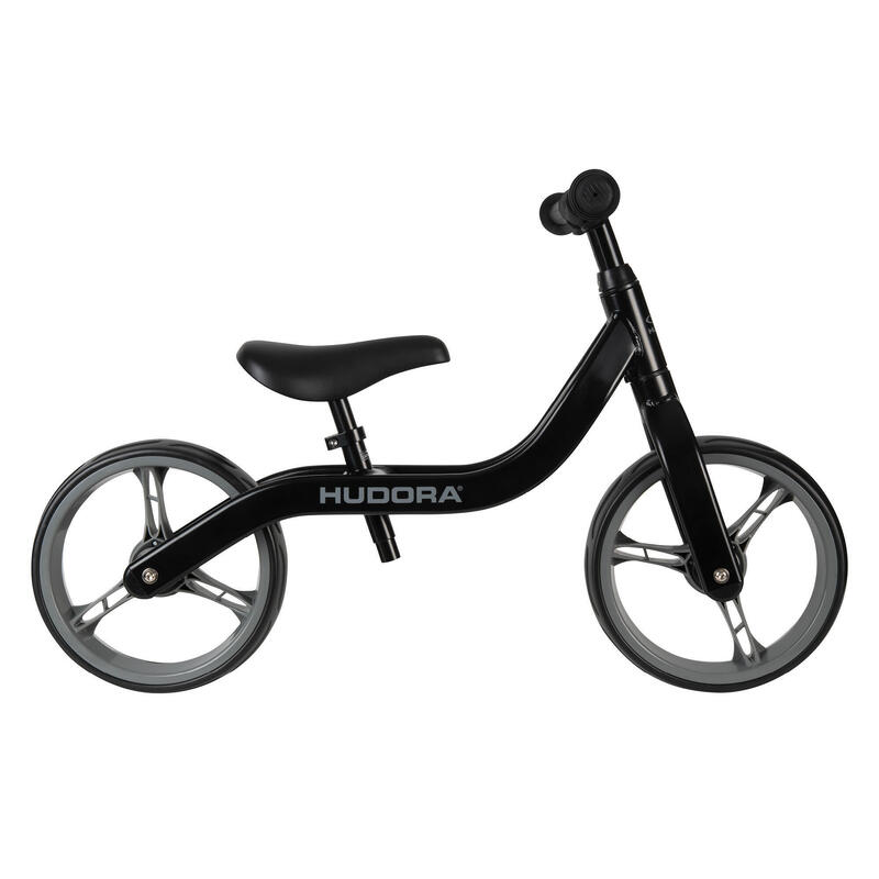 HUDORA Bicicleta de equilibrio Ultralight Aluminio negro