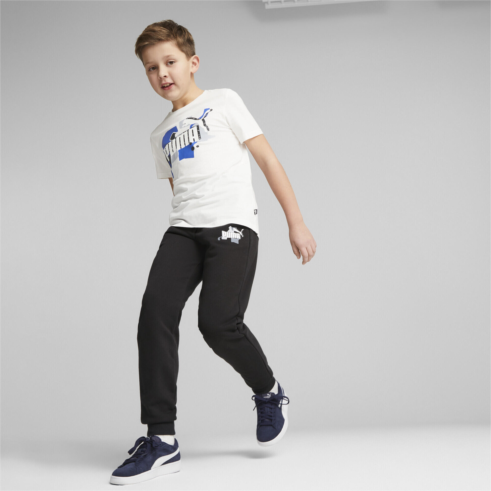 Pantalon de survêtement Essentials+ Street Art Adolescent PUMA Black 4/6