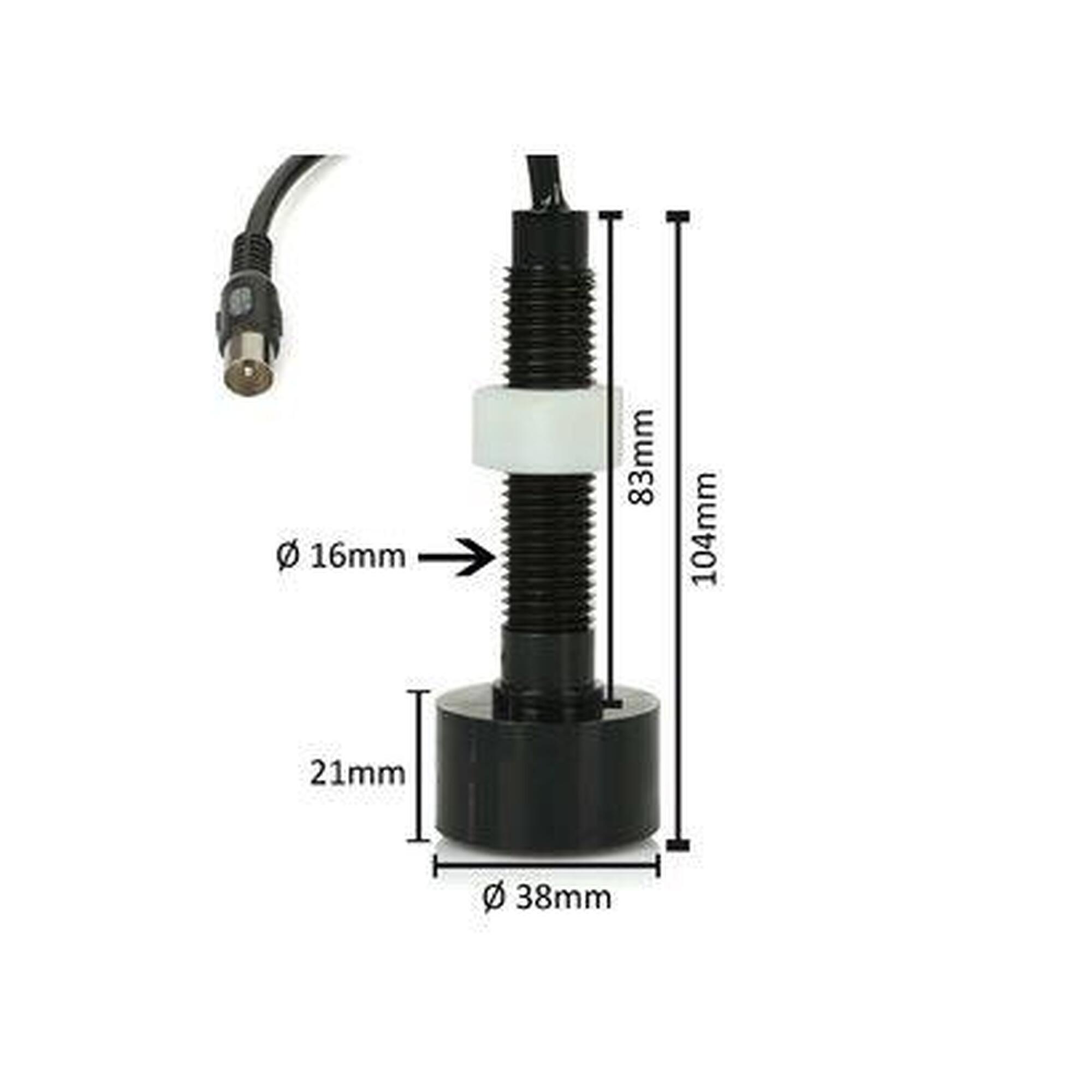 Sondeur Cruiser : livré avec sonde 150kHz, câble 7m et capot de protection 3/3