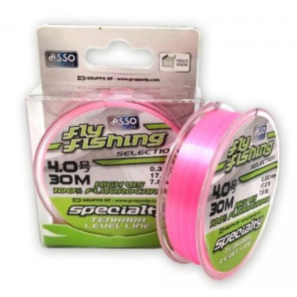 Filo da Pesca FLUOROCARBON - Asso Invisible Pink 30m (0.90 mm) : :  Sport e tempo libero