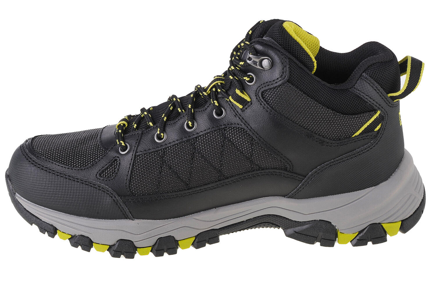 Zapatos Deportivos Skechers Impermeables Relaxed Fit Selmen Melano Negro 2/5