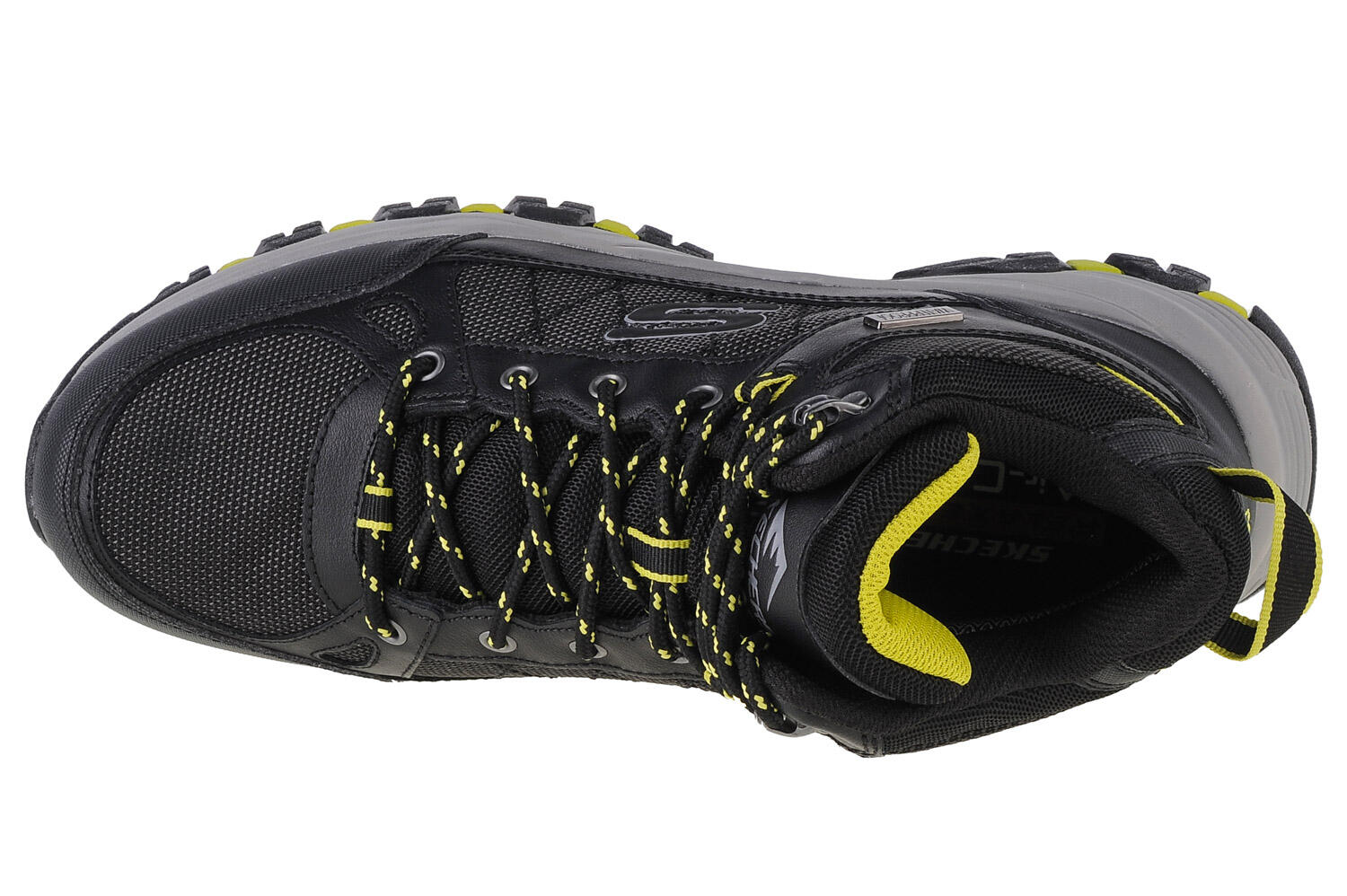 Zapatos Deportivos Skechers Impermeables Relaxed Fit Selmen Melano Negro 3/5