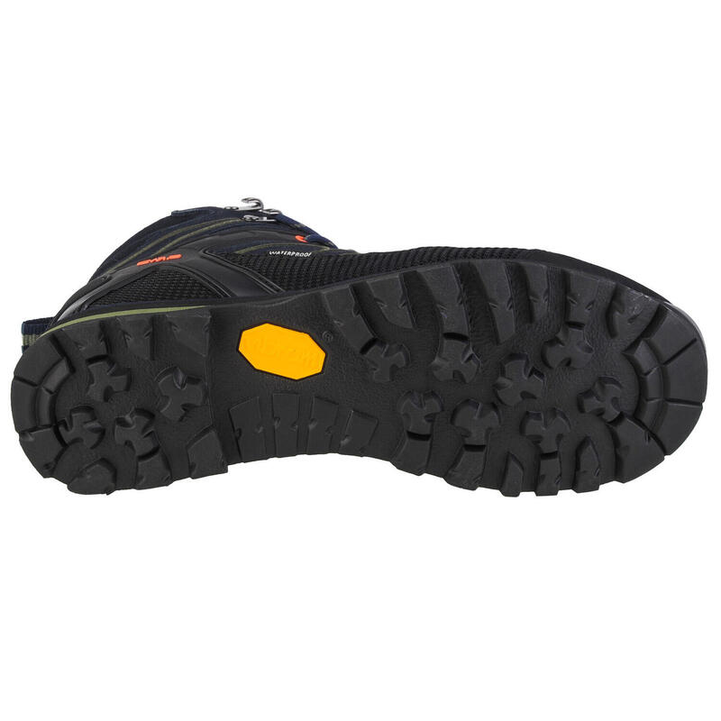 Pantofi de drumeție din piele impermeabili pentru bărbați, cu talpă înaltă, Moon