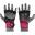 Guantes de fitness X1 - Con dedos abiertos - Con correa larga - Unisex