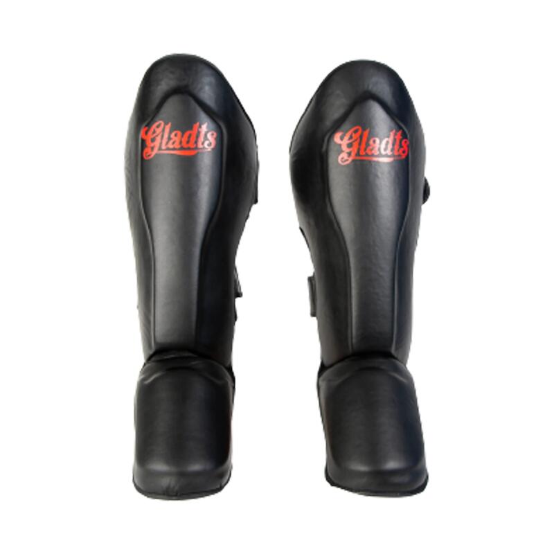 Gladts-Classic-Shin Guards-Noir/Rouge