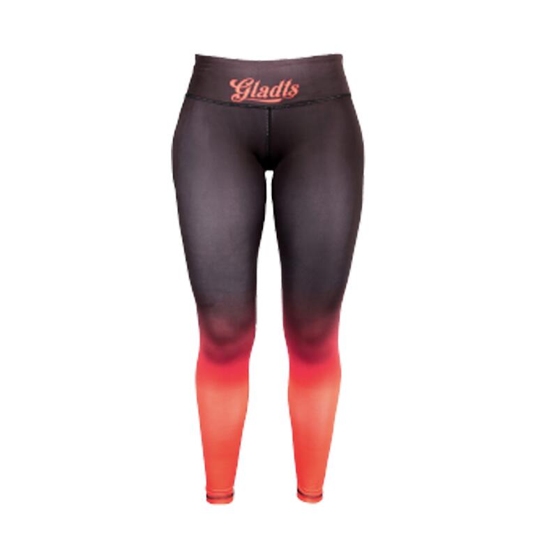 Gladts-Legging met Top-Gradiënt