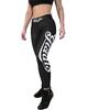 Gladts-Legging met Top-Zwart/Wit