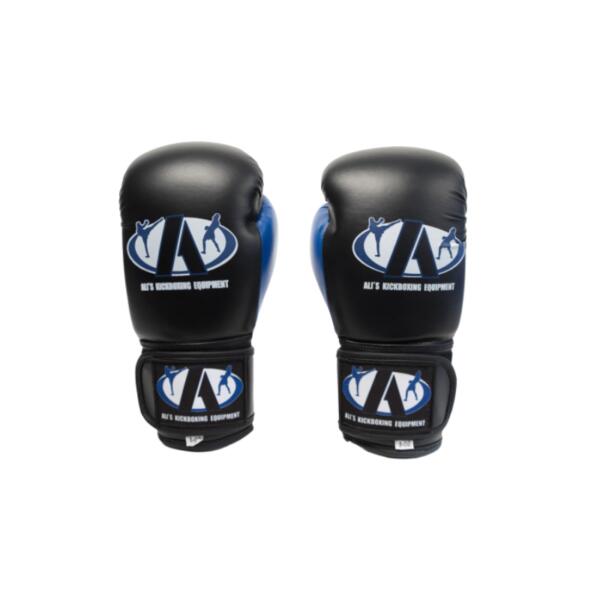 Ali's-BT GO-Gants de boxe-Noir/Bleu 2/5