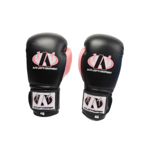 Gants de boxe Ali's-BT GO-Noir/Rose 2/5