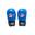 Ali's-BG SP-Gants de Boxe-Sparring-Bleu-Cuir Véritable