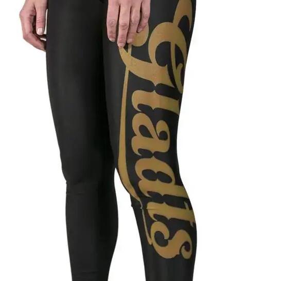 Gladts-Leggings with Top-Black/Gold