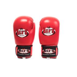 Ali's-BG SP-Bokshandschoenen-Sparring-Rood-Leren